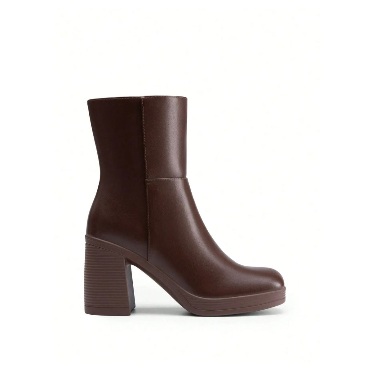 Chunky Heel Ankle Boots